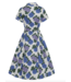 Caterina Swingdress Hortensia