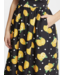 Demira Polka Lemon Dress