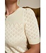 Bella Knit Top Heart Ajour