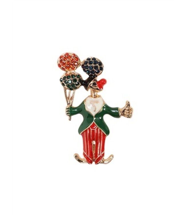 Clown broche