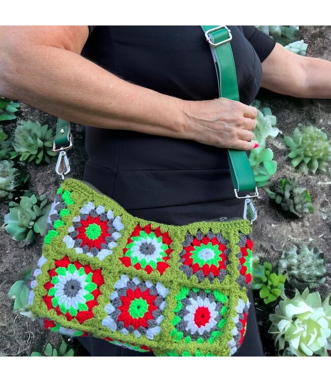 Crochet Bag Groen