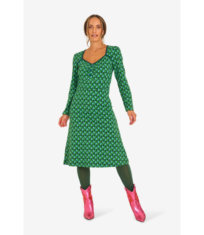 Dress Lola Hearts Green