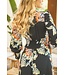 Midnight Bloom Sabrina Maxi