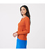 Gwen Diamond Cardi Orange