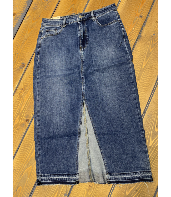 Jeans rok dark denim SoMuch Fashion