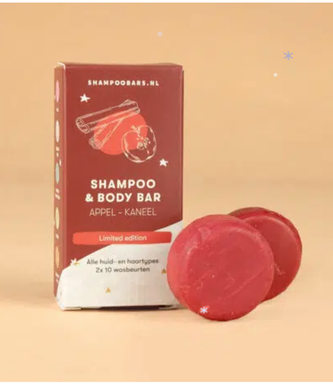 Mini Shampoo & Body Bar Appel – Kaneel