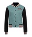 College Sweatjacket Smoke Green