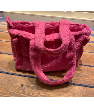 21BagsandMore Teddy Bag Roze