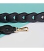 Black  Leather Big Mister Sister Strap