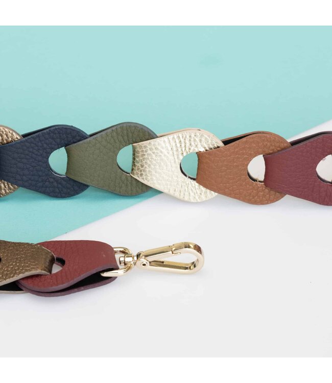 Gluhwein Multi Leather Big Mister Sister Strap