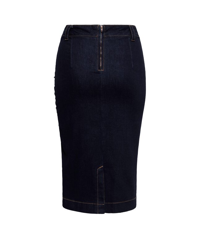 Overlapped Pencil skirt