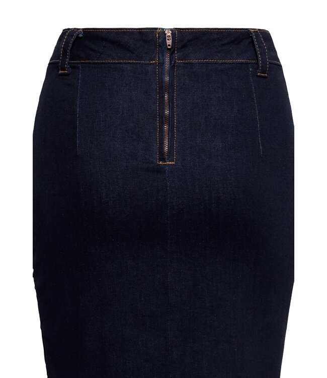 Overlapped Pencil skirt