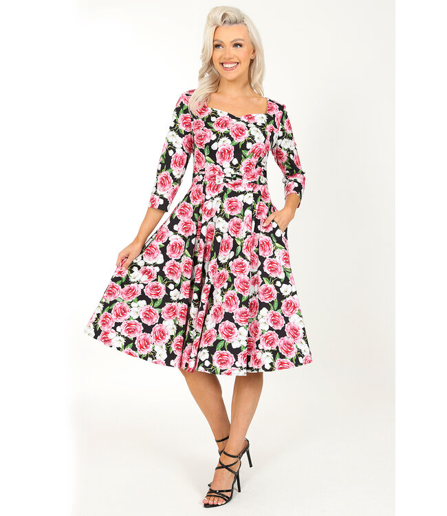 Dana Floral Swing Dress