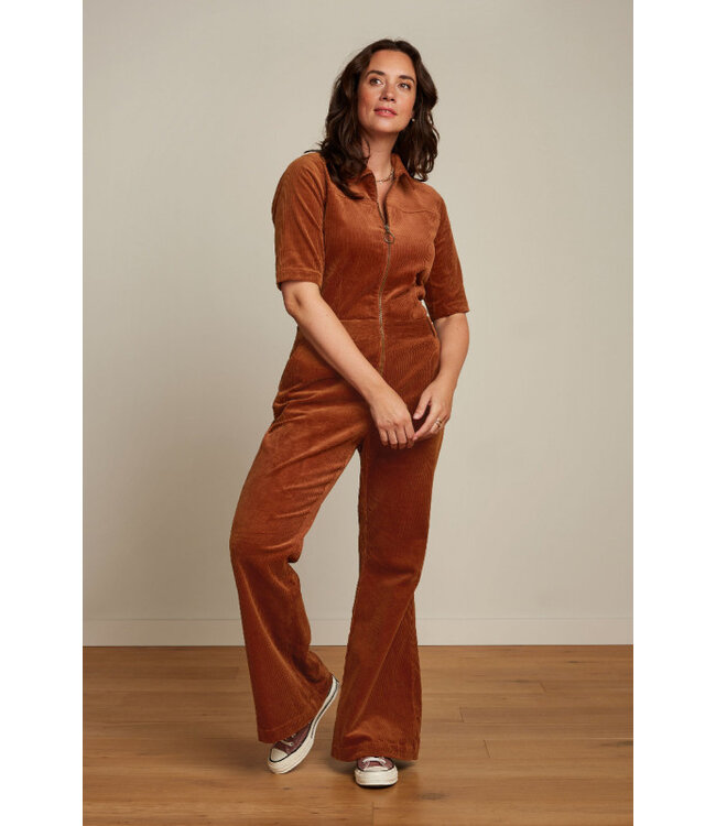 Garbo Flare Jumpsuit Corduroy