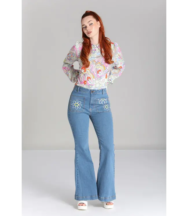 Flower Power Jeans