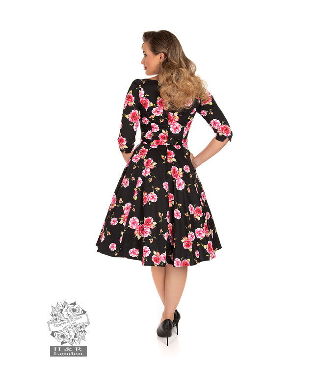 Ava Floral Swing Dress