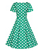 Nina Polka Dot Swing dress