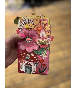 Vendula Fairy Village Clipper Phone Pouch