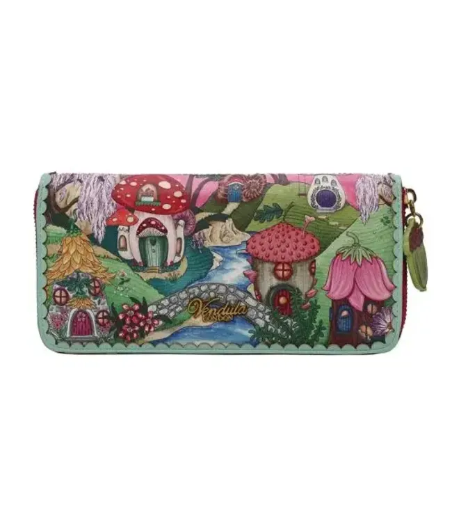 Fairy Village Ziparound wallet