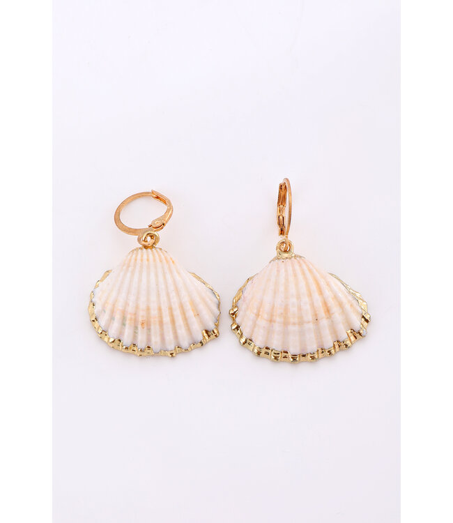 SHELL DROP EARRINGS