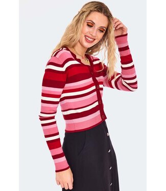 Vixen RETRO STRIPE CARDIGAN