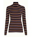 Rollneck Top Century Stripe