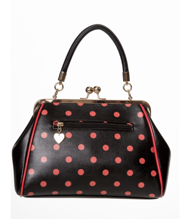 CRAZY LITTLE THING BAG Black & Red