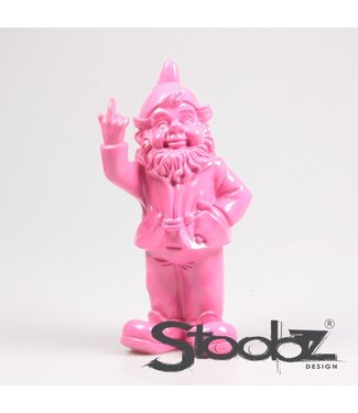 Stoobz Kabouter Roze 20 cm