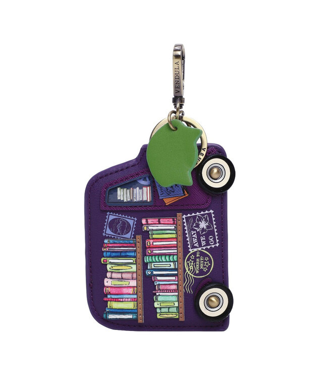 Vendula Travelling Library Key Charm