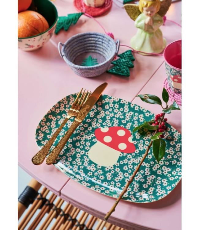 Plate groot Mushroom