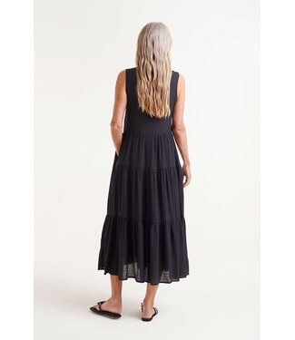 Compania Fantastica Midi dress Zwart