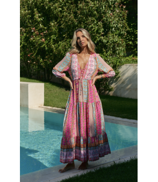 Jaase CEDELLA PRINT TESSA MAXI