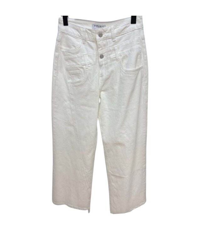 Wide leg jeans  Wit