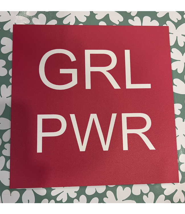 Forex Tegeltje GRL PWR