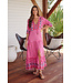 RASPBERRY ROMANCE PRINT TESSA MAXI