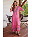 RASPBERRY ROMANCE PRINT TESSA MAXI