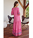 RASPBERRY ROMANCE PRINT TESSA MAXI