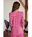 RASPBERRY ROMANCE PRINT TESSA MAXI