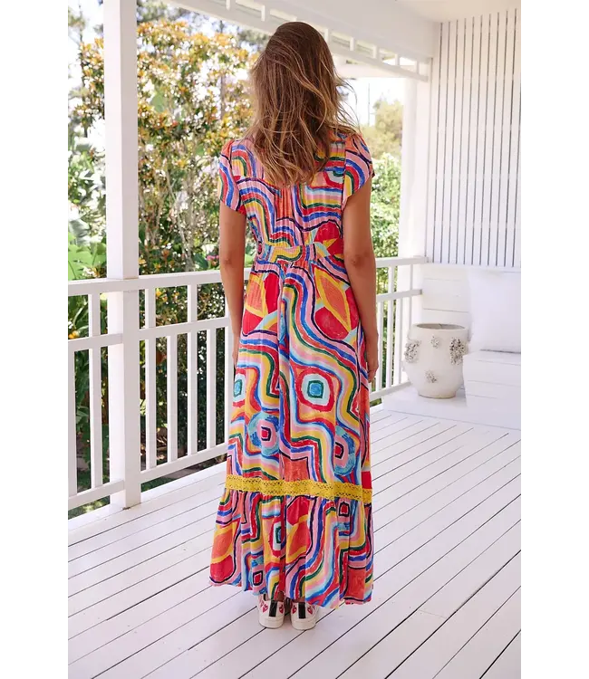BERGAMO PRINT TABITHA MAXI DRESS