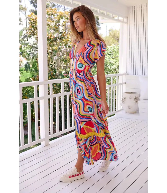 BERGAMO PRINT TABITHA MAXI DRESS