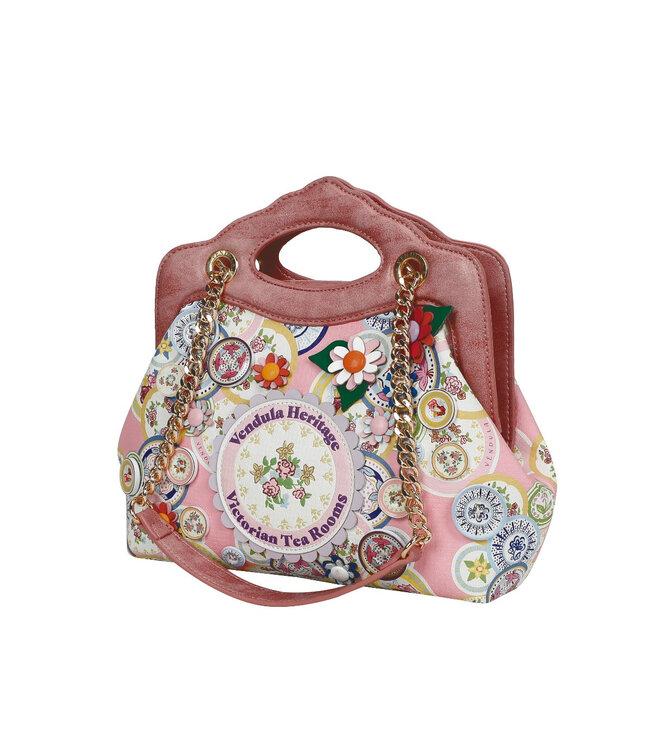 Victorian Tea Rooms Ornate Handle Bubble Bag