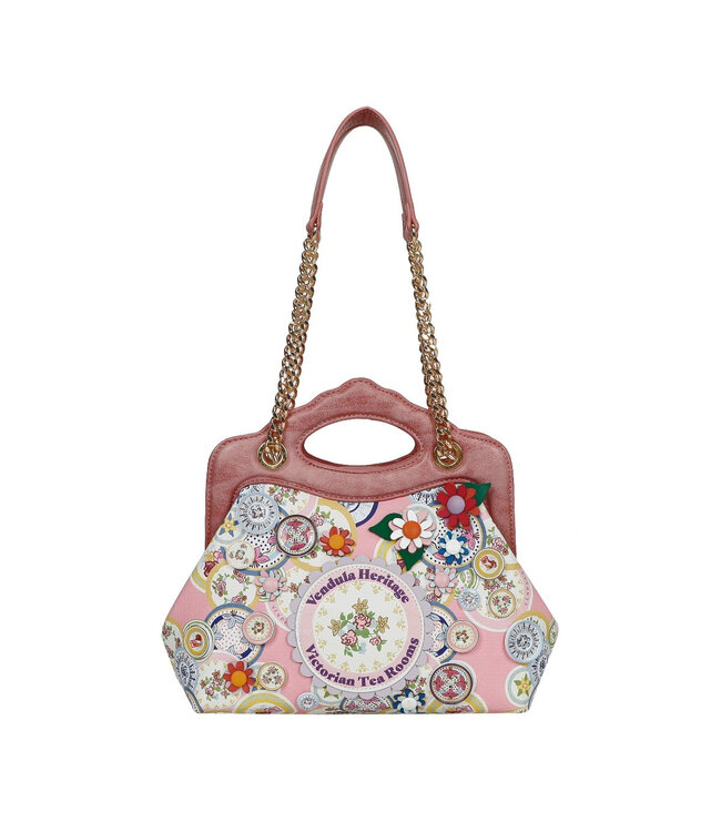 Victorian Tea Rooms Ornate Handle Bubble Bag