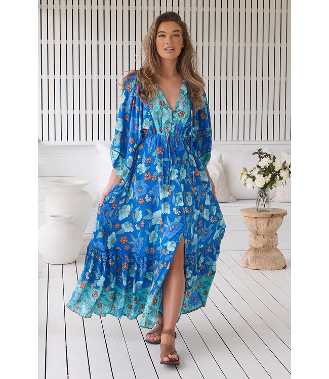 LOVE IN MIST PRINT CATALONIA MAXI