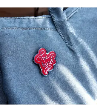 the Enamel Pin Factory Be Kind Enamel Pin