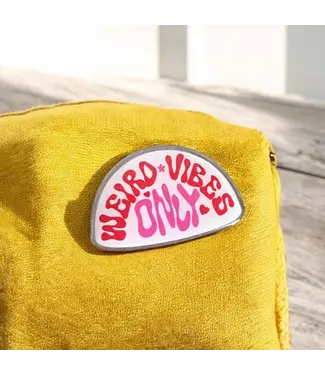 the Enamel Pin Factory Weird Vibes Only