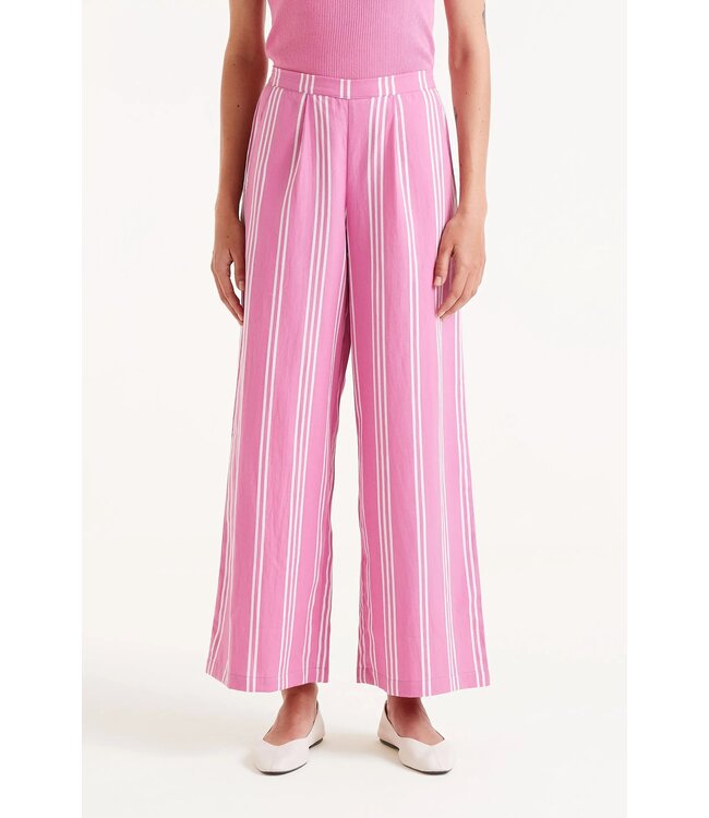 Streep Broek Roze