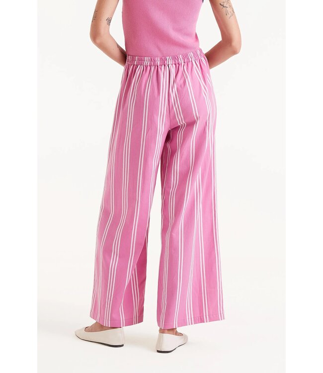 Streep Broek Roze