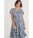 Seasalt Enor Dress-Paper Floral Ship