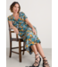 Seasalt Chapelle Dress-Citrus Floral Poseidon