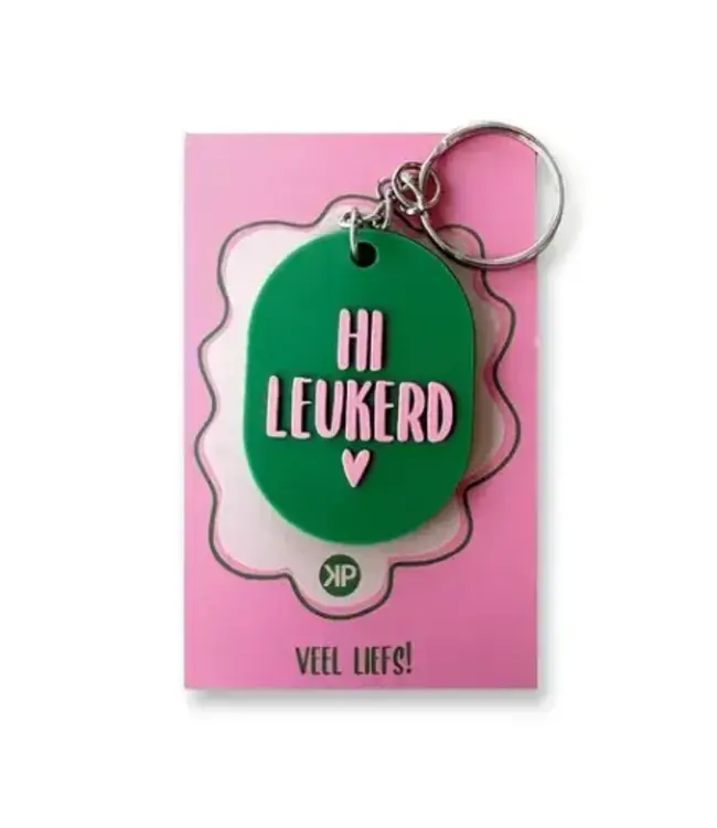 Sleutel hanger Hi Leukerd